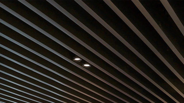 Baffle Metal Ceilings