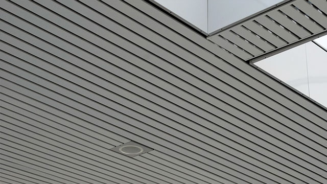 Linear Closed & Open Metal Ceilings